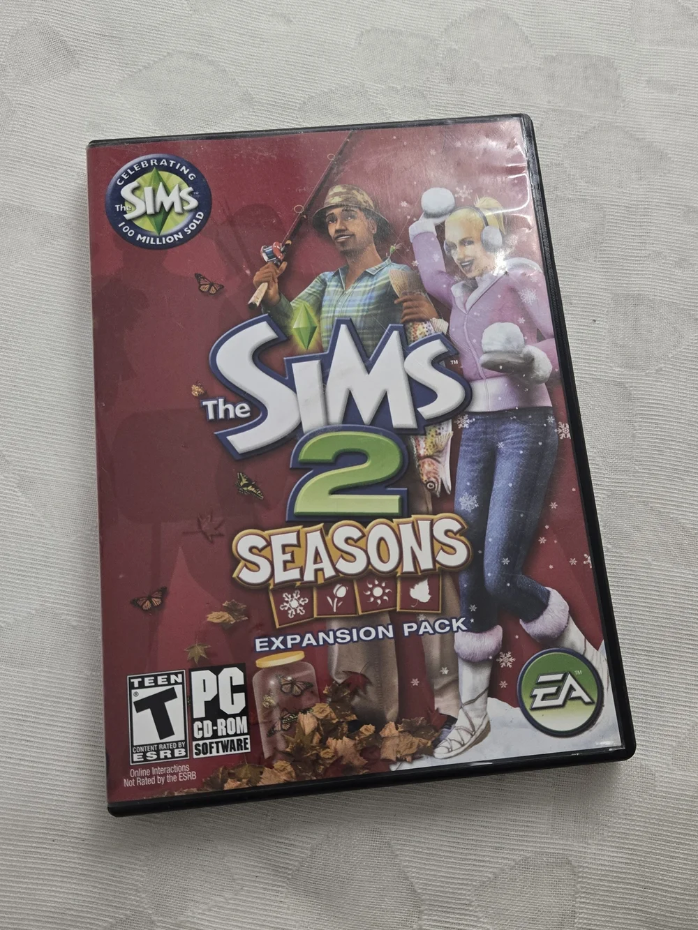 The Sims 2 Seasons Expansion Pack (PC, 2007) - Complete CD Set WITH CODE